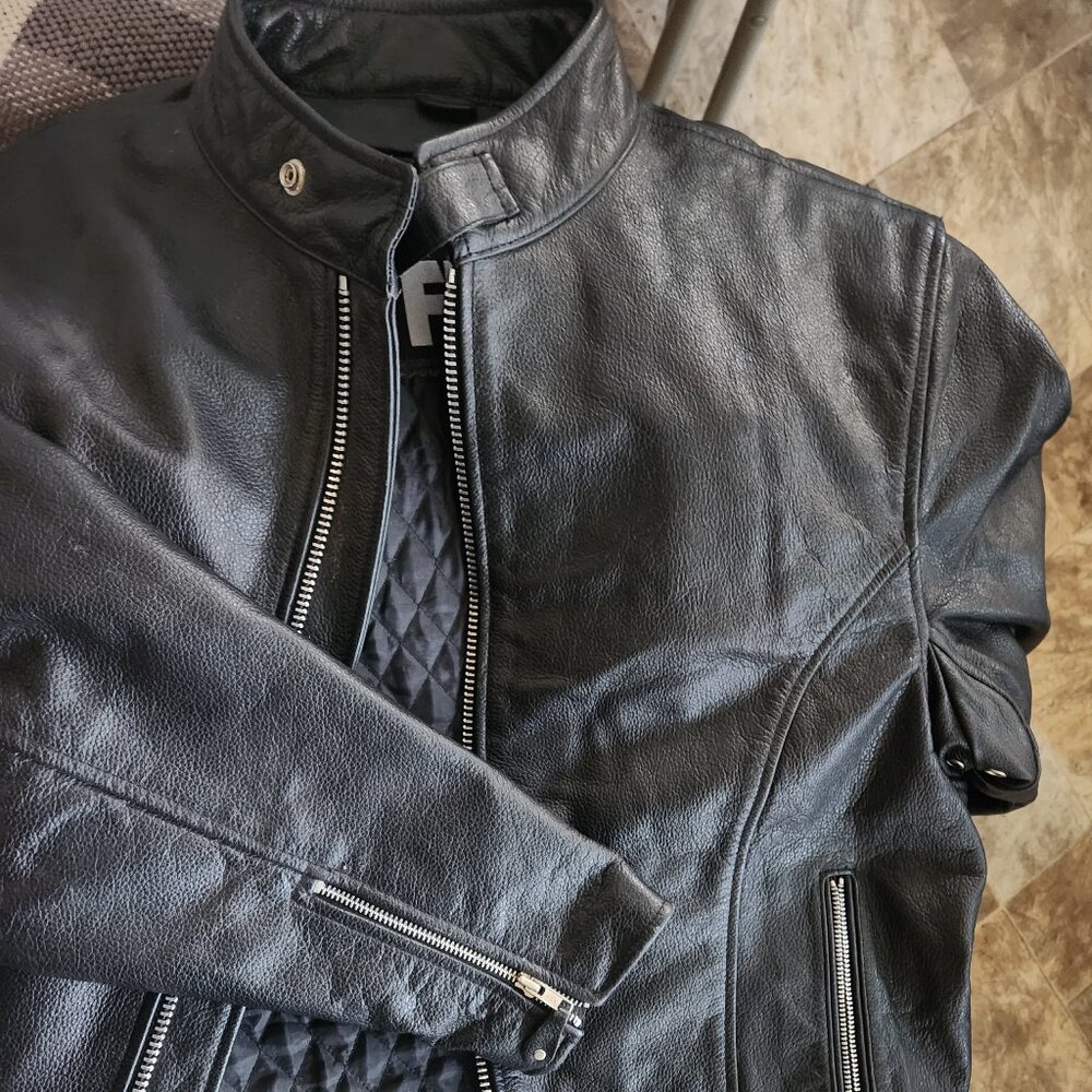 FMC leather jacket